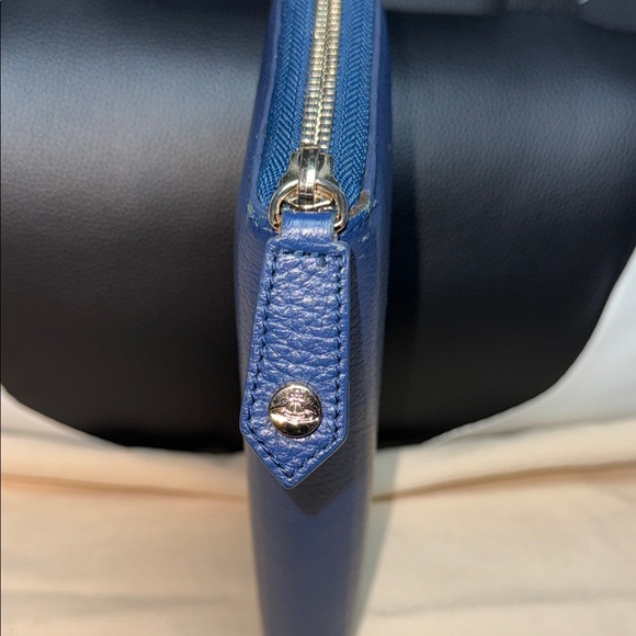 Vivienne Westwood Blue Leather Wallet - Picture 4 of 15